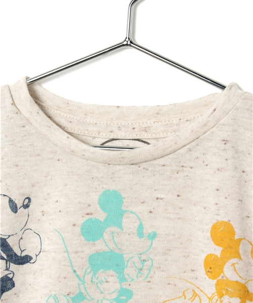 SHIPS(シップス)の「MINI FINE:MICKEY RUN プリントTEE(kids)(Tシャツ/カットソー・キッズ・ナチュラル・SMALL/MEDIUM/LARGE)」の6枚目の写真