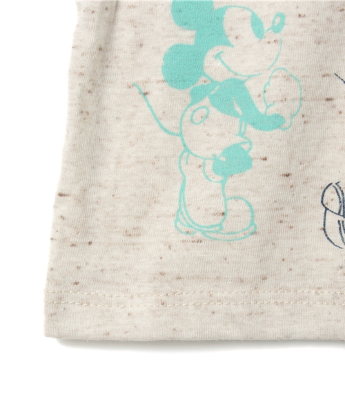SHIPS(シップス)の「MINI FINE:MICKEY RUN プリントTEE(kids)(Tシャツ/カットソー・キッズ・ナチュラル・SMALL/MEDIUM/LARGE)」の3枚目の写真
