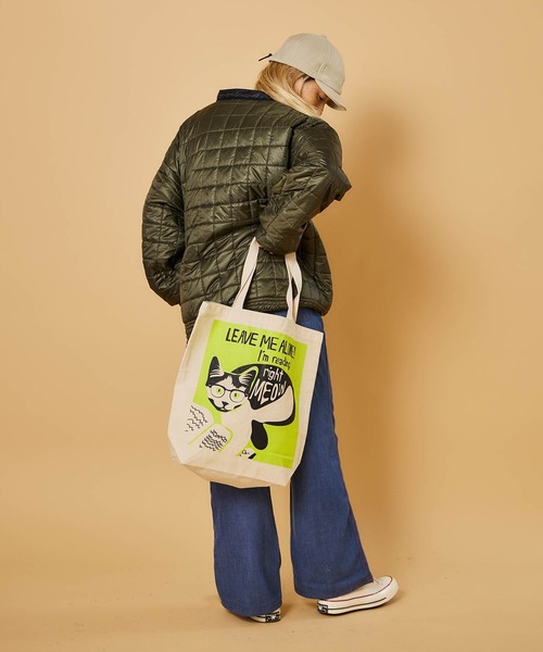 SAWINTO（ソイント）の「GIBBS SMITH -  LOVELIT TOTE（トートバッグ・レディース・アイボリー系1/アイボリー系2/アイボリー系3/アイボリー系5/アイボリー系4/アイボリー系7/アイボリー系6・ONE SIZE）」の5枚目の写真