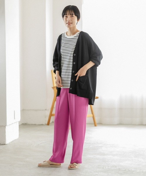 LEPSIM（レプシィム）の「マルチキノウTシャツ2　281385（Tシャツ/カットソー・レディース・ブラック/ベージュ/オフホワイト/ホワイト系その他・SMALL/MEDIUM/LARGE）」の11枚目の写真