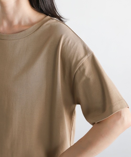 LEPSIM（レプシィム）の「マルチキノウTシャツ2　281385（Tシャツ/カットソー・レディース・ブラック/ベージュ/オフホワイト/ホワイト系その他・SMALL/MEDIUM/LARGE）」の19枚目の写真