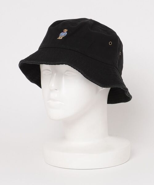 fredy repit(フレディレピ)の「ストライプシャツベア バケットハット【ユニセックス】(ハット・レディース・ブラック/ベージュ/パープル/レッド/オフホワイト/ピンク/オレンジ/ブルー・FREE)」の15枚目の写真