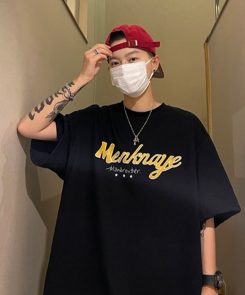 MGV(エムジーヴィー)の「オーバーサイズマウンテンTシャツ(Tシャツ/カットソー・メンズ・ホワイト/ブラック・LARGE/MEDIUM/X-LARGE)」の8枚目の写真
