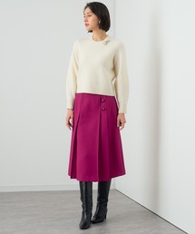 ANAYI | ライトダブルクロスタック　スカート(スカート)