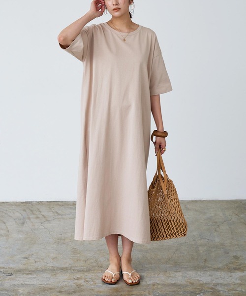 ゆるっとTシャツワンピース[E3117]