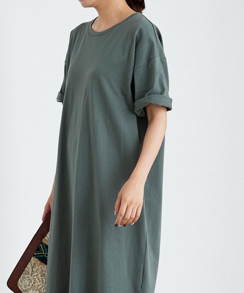 ゆるっとTシャツワンピース[E3117]