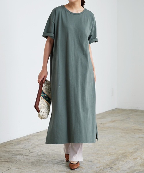 ゆるっとTシャツワンピース[E3117]
