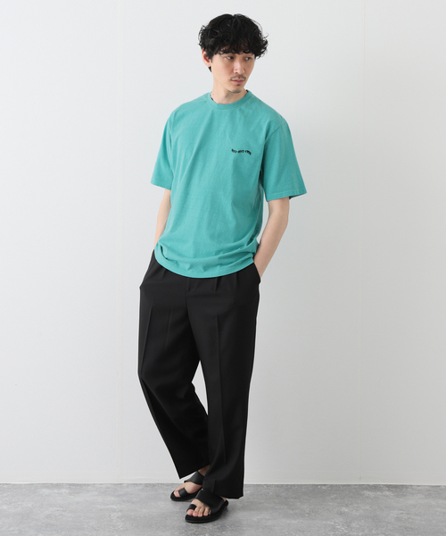 B.C STOCK(ベーセーストック)の「HYO-HYO 1STROKE TIGER-Tシャツ(Tシャツ/カットソー・メンズ・ホワイト/グリーン・LARGE/MEDIUM)」の5枚目の写真