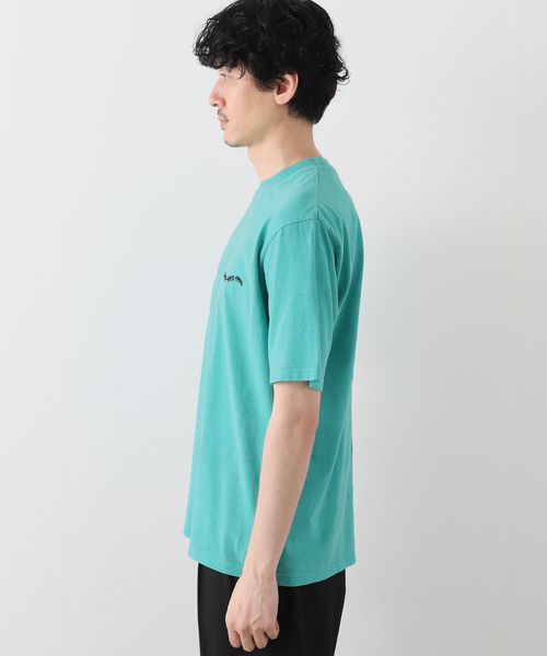B.C STOCK(ベーセーストック)の「HYO-HYO 1STROKE TIGER-Tシャツ(Tシャツ/カットソー・メンズ・ホワイト/グリーン・LARGE/MEDIUM)」の7枚目の写真