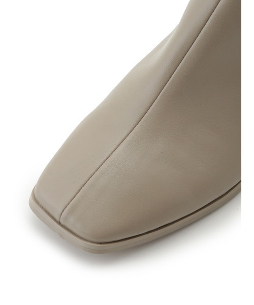 SNIDEL（スナイデル）の「スクエアショートブーツ（ブーツ・レディース・ブラック/ベージュ系その他/ブラウン・SMALL/MEDIUM/LARGE）」の9枚目の写真