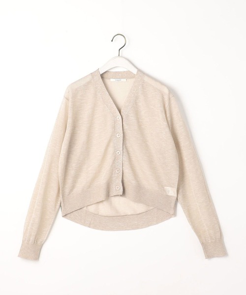 Grand PARK(グランドパーク)の「シアーカーディガン(カーディガン/ボレロ・レディース・ベージュ/ネイビー/カーキ/ボルドー・FREE)」の2枚目の写真