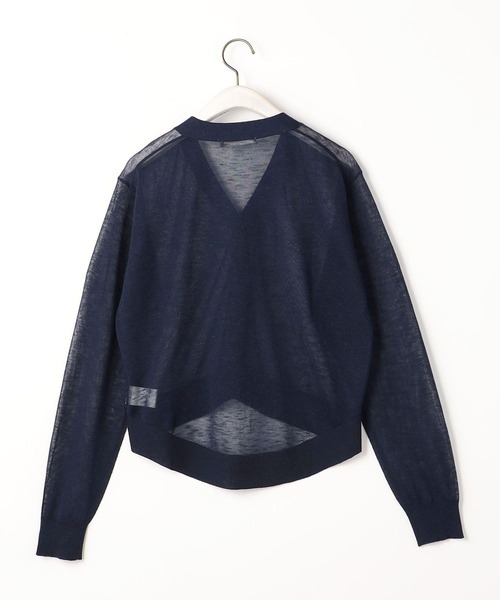 Grand PARK(グランドパーク)の「シアーカーディガン(カーディガン/ボレロ・レディース・ベージュ/ネイビー/カーキ/ボルドー・FREE)」の6枚目の写真