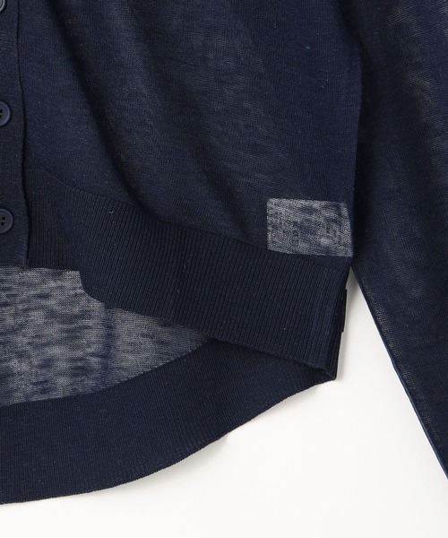 Grand PARK(グランドパーク)の「シアーカーディガン(カーディガン/ボレロ・レディース・ベージュ/ネイビー/カーキ/ボルドー・FREE)」の9枚目の写真