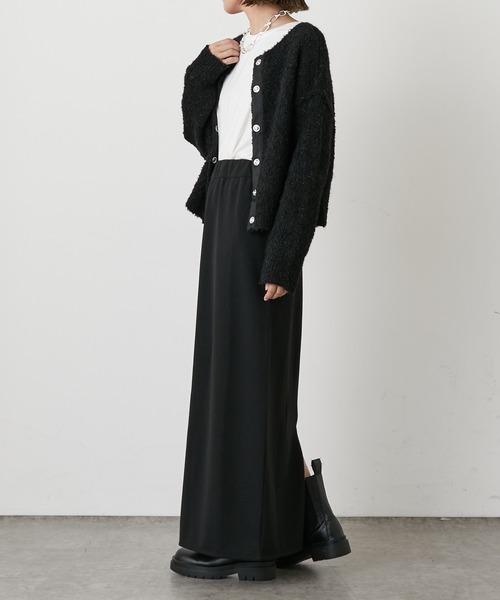 Omekashi(オメカシ)の「シアードルマンロングプルオーバー(Tシャツ/カットソー・レディース・ブラック/オフホワイト/ピンク・FREE)」の20枚目の写真