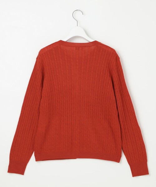 J.PRESS（ジェイプレス）の「【洗える】KNIT BASIC ミドル カーディガン（カーディガン/ボレロ・レディース・ライトグレー系/ベージュ系/ネイビー系/パープル系/オレンジ系・MEDIUM/LARGE）」の16枚目の写真