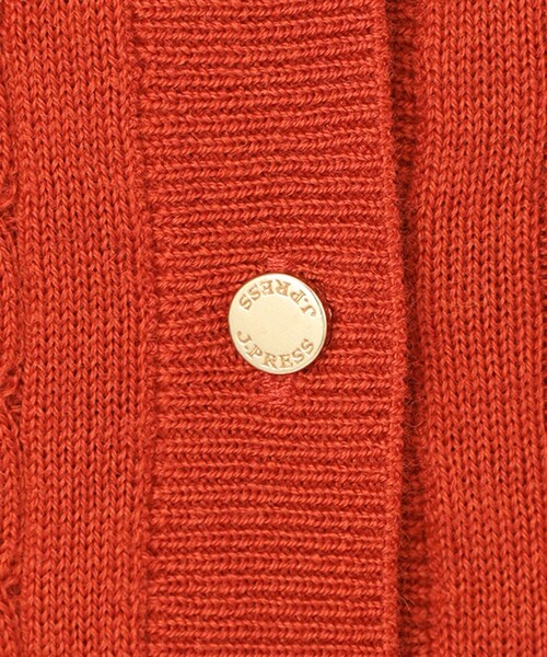 J.PRESS（ジェイプレス）の「【洗える】KNIT BASIC ミドル カーディガン（カーディガン/ボレロ・レディース・ライトグレー系/ベージュ系/ネイビー系/パープル系/オレンジ系・MEDIUM/LARGE）」の21枚目の写真
