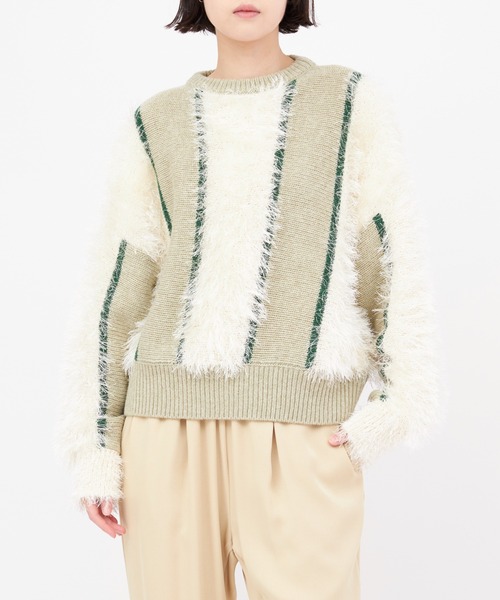 TOGA PULLA（トーガ プルラ）の「TOGA PULLA Mole knit pullover  