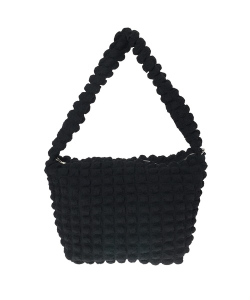 Edit Sheen（エディットシーン）の「2wayシャーリングキルティングバッグ（ショルダーバッグ・レディース・ホワイト/ブラック・FREE）」の12枚目の写真