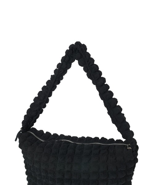 Edit Sheen（エディットシーン）の「2wayシャーリングキルティングバッグ（ショルダーバッグ・レディース・ホワイト/ブラック・FREE）」の13枚目の写真