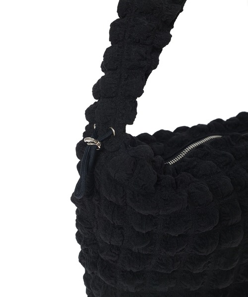 Edit Sheen（エディットシーン）の「2wayシャーリングキルティングバッグ（ショルダーバッグ・レディース・ホワイト/ブラック・FREE）」の14枚目の写真