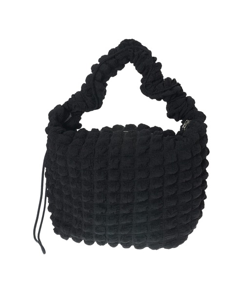 Edit Sheen（エディットシーン）の「2wayシャーリングキルティングバッグ（ショルダーバッグ・レディース・ホワイト/ブラック・FREE）」の15枚目の写真