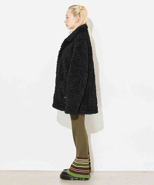 X-girl（エックスガール）の「PUFFER JACKET（その他アウター・レディース・ブラック/ベージュ/レッド・S/M）」の12枚目の写真