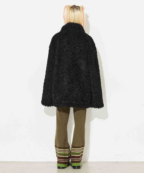 X-girl（エックスガール）の「PUFFER JACKET（その他アウター・レディース・ブラック/ベージュ/レッド・S/M）」の14枚目の写真