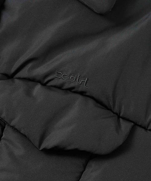 X-girl（エックスガール）の「PUFFER JACKET（その他アウター・レディース・ブラック/ベージュ/レッド・S/M）」の10枚目の写真