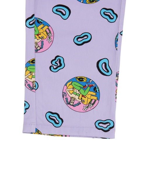 PUNYUS（プニュズ）の「GOODMOOD総柄パンツ（その他パンツ・レディース・ライトパープル・3/4/1/2）」の10枚目の写真