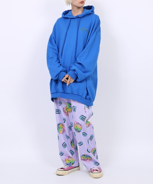 PUNYUS（プニュズ）の「GOODMOOD総柄パンツ（その他パンツ・レディース・ライトパープル・3/4/1/2）」の3枚目の写真