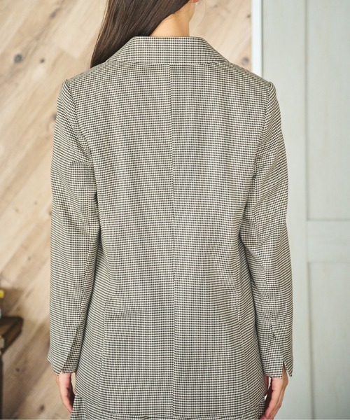 FREE'S MART(フリーズマート)の「◇ダブルブレストテーラードジャケット(テーラードジャケット・レディース・ブラック/ベージュ系その他/ブラウン・SMALL/MEDIUM)」の10枚目の写真