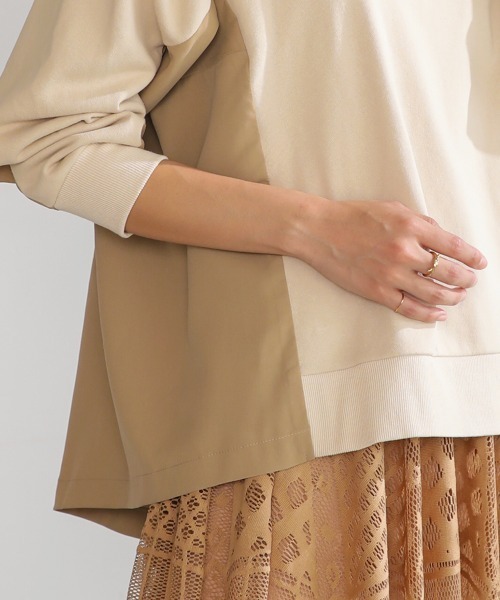 Bou Jeloud（ブージュルード）の「バックデザインパーカー（パーカー・レディース・ブラック/カーキ/ボルドー/ホワイト系その他・FREE）」の6枚目の写真