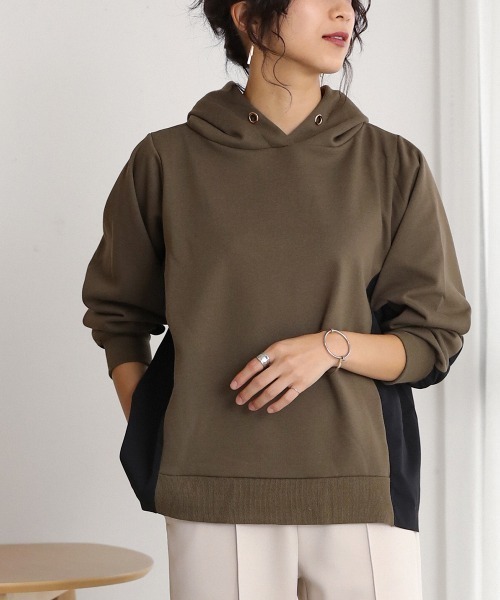 Bou Jeloud（ブージュルード）の「バックデザインパーカー（パーカー・レディース・ブラック/カーキ/ボルドー/ホワイト系その他・FREE）」の19枚目の写真