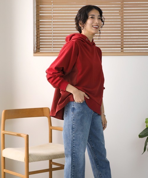 Bou Jeloud（ブージュルード）の「バックデザインパーカー（パーカー・レディース・ブラック/カーキ/ボルドー/ホワイト系その他・FREE）」の20枚目の写真