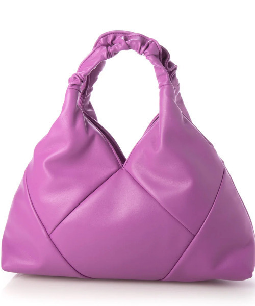 kakatoo（カカトゥ）の「カカトゥ kakatoo / クシュクシュハンドルランバスバッグ（ショルダーバッグ・レディース・ベージュ/ピンク/チョコ・FREE）」の15枚目の写真