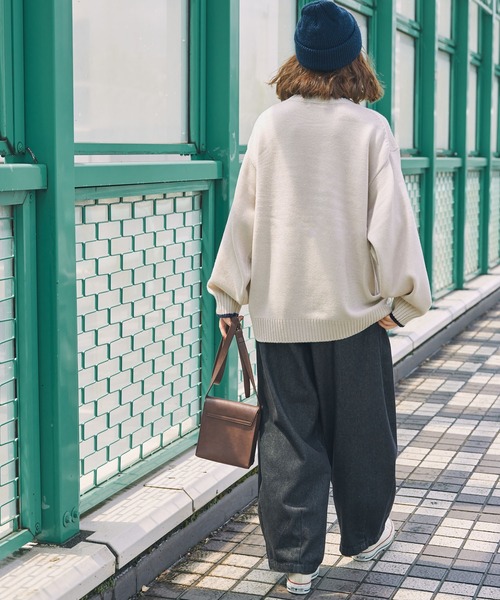 セール】フラワージャガードニットプルオーバー（ニット/セーター