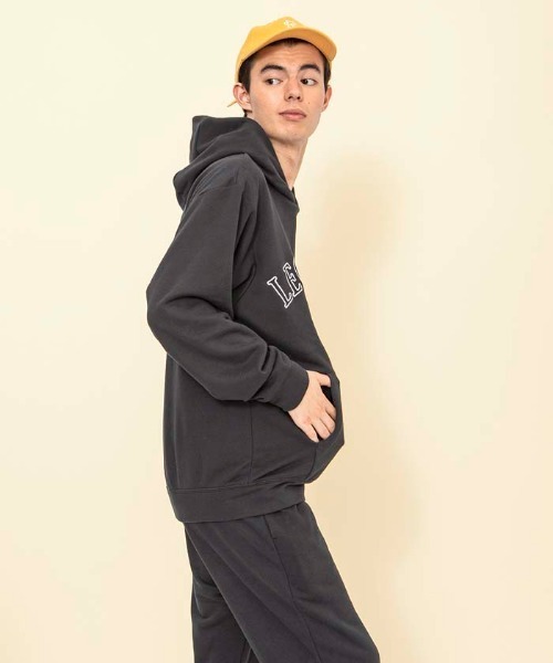 le coq sportif（ルコックスポルティフ）の「ルコック フーディースウェット スポーツウエア メンズ 吸汗 ストレッチ ジャージ スウェットトレーニングウエア（スウェット・メンズ・ネイビー/ブラック/グレー/ブルー・S/M/L/XL）」の8枚目の写真