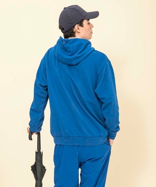 le coq sportif（ルコックスポルティフ）の「ルコック フーディースウェット スポーツウエア メンズ 吸汗 ストレッチ ジャージ スウェットトレーニングウエア（スウェット・メンズ・ネイビー/ブラック/グレー/ブルー・S/M/L/XL）」の10枚目の写真