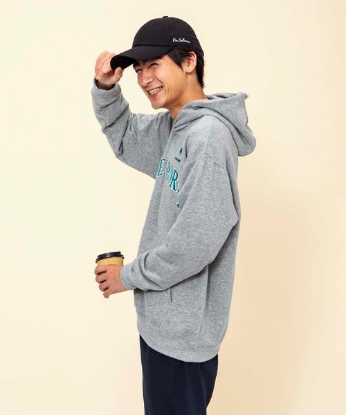 le coq sportif（ルコックスポルティフ）の「ルコック フーディースウェット スポーツウエア メンズ 吸汗 ストレッチ ジャージ スウェットトレーニングウエア（スウェット・メンズ・ネイビー/ブラック/グレー/ブルー・S/M/L/XL）」の12枚目の写真