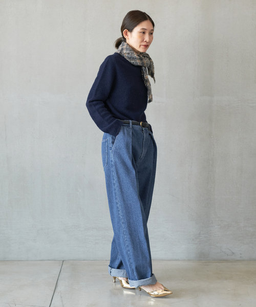 新品タグ付き✨ヴェルメイユパーイエナ ウールカシミヤクルーネックプルオーバー VERMEIL par iena（ヴェルメイユパーイエナ）の「ウールカシミヤ