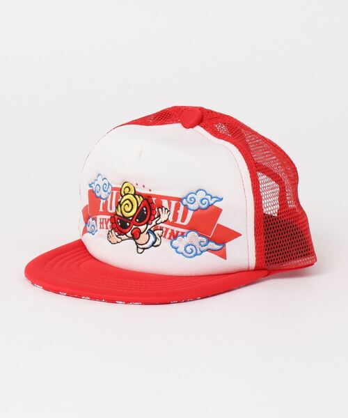 HYSTERIC MINI（ヒステリックミニ）の「FUNLAND メッシュキャップ（キャップ・キッズ・グリーン/ブルー/レッド/ブラック・SMALL/MEDIUM/LARGE/X-LARGE）」の4枚目の写真