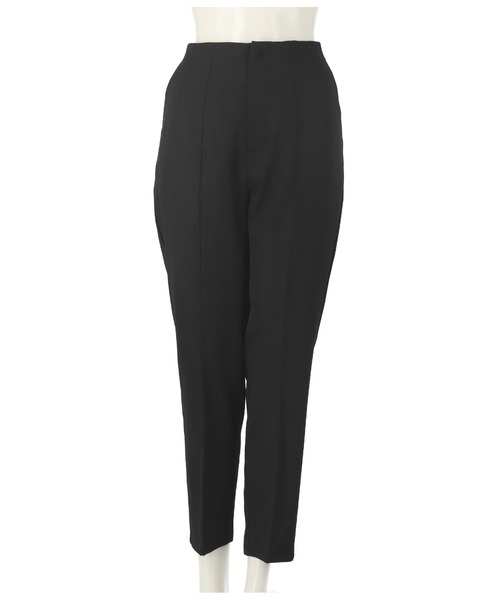 ANAP(アナップ)の「ダーツテーパードパンツ(その他パンツ・レディース・ブラック/ベージュ/ダークグレー・S/M)」の2枚目の写真