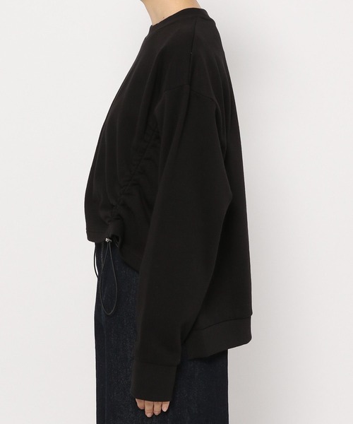 PAGEBOY（ページボーイ）の「ドロスト裏毛プルオーバー（スウェット・レディース・ブラウン/ブラック/オフホワイト/オートミール・FREE）」の15枚目の写真