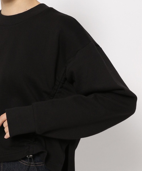 PAGEBOY（ページボーイ）の「ドロスト裏毛プルオーバー（スウェット・レディース・ブラウン/ブラック/オフホワイト/オートミール・FREE）」の19枚目の写真