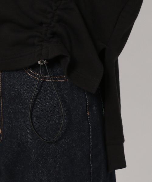 PAGEBOY（ページボーイ）の「ドロスト裏毛プルオーバー（スウェット・レディース・ブラウン/ブラック/オフホワイト/オートミール・FREE）」の21枚目の写真