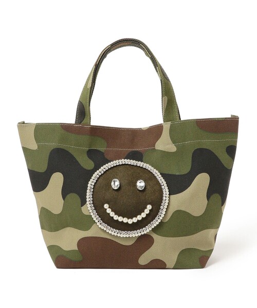 Ray BEAMS（レイビームス）の「ECODECO / カモフラ スマイル トートバッグ（トートバッグ・レディース・その他・ONE SIZE）」の8枚目の写真