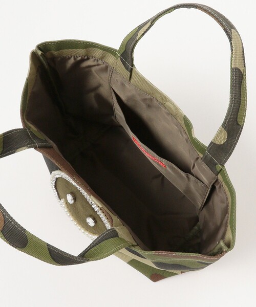 Ray BEAMS（レイビームス）の「ECODECO / カモフラ スマイル トートバッグ（トートバッグ・レディース・その他・ONE SIZE）」の2枚目の写真