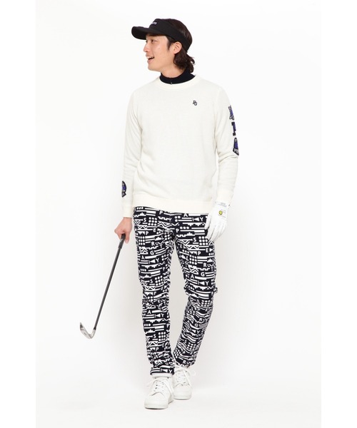 PEARLY GATES】ストレッチモールスキン 5ポケットパンツ ＜ボーダー