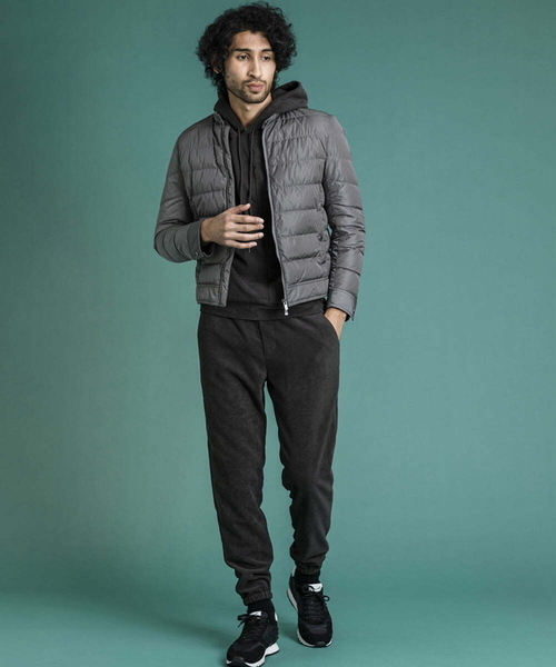 MICHEL KLEIN HOMME   （ミッシェルクランオム）の「パディングライダースブルゾン（ライダースジャケット・メンズ・ネイビー/グレー・MEDIUM/LARGE/X-LARGE）」の16枚目の写真