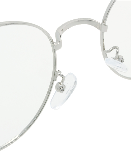 CIAOPANIC（チャオパニック）の「【Ciaopanic】　メタルフレーム-2（メガネ・メンズ・シルバー・FREE）」の5枚目の写真